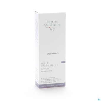 Widmer remederm huile corps spray parf    150ml