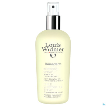 Widmer remederm huile corps spray parf    150ml
