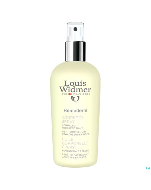 Widmer remederm huile corps spray parf    150ml