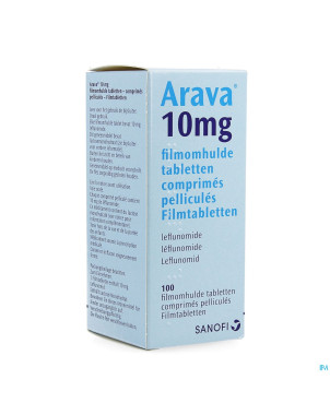 Arava  10mg comp pell 100 x 10mg