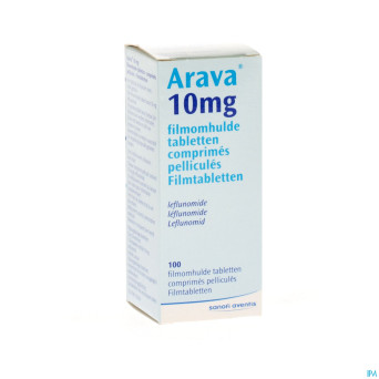 Arava  10mg comp pell 100 x 10mg