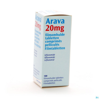 Arava  20mg comp pell 100 x 20mg