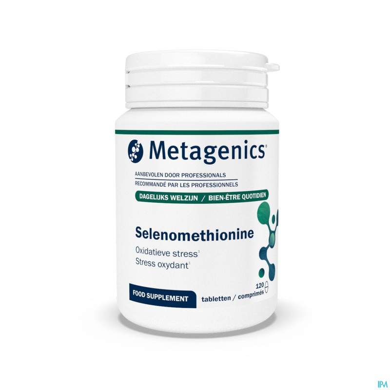 Selenomethionine 100y    tabl 120 1909  metagenics