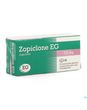 Zopiclone eg    comp enrob 30x7,5mg