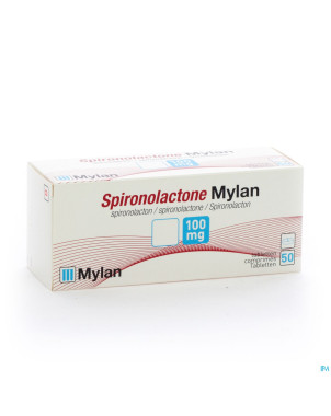 Spironolactone mylan 100 comp 50 x 100 mg