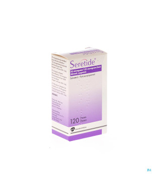 Seretide inhalator dos 120 25-125mcg