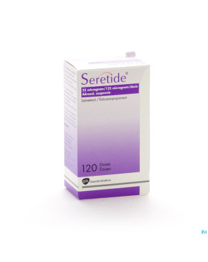 Seretide inhalator dos 120 25-125mcg