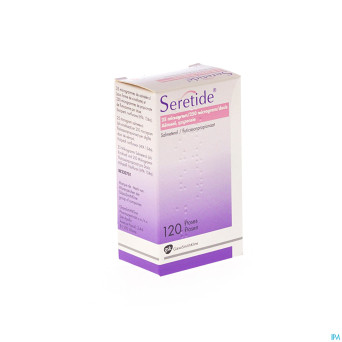 Seretide inhalator dos 120 25-250mcg