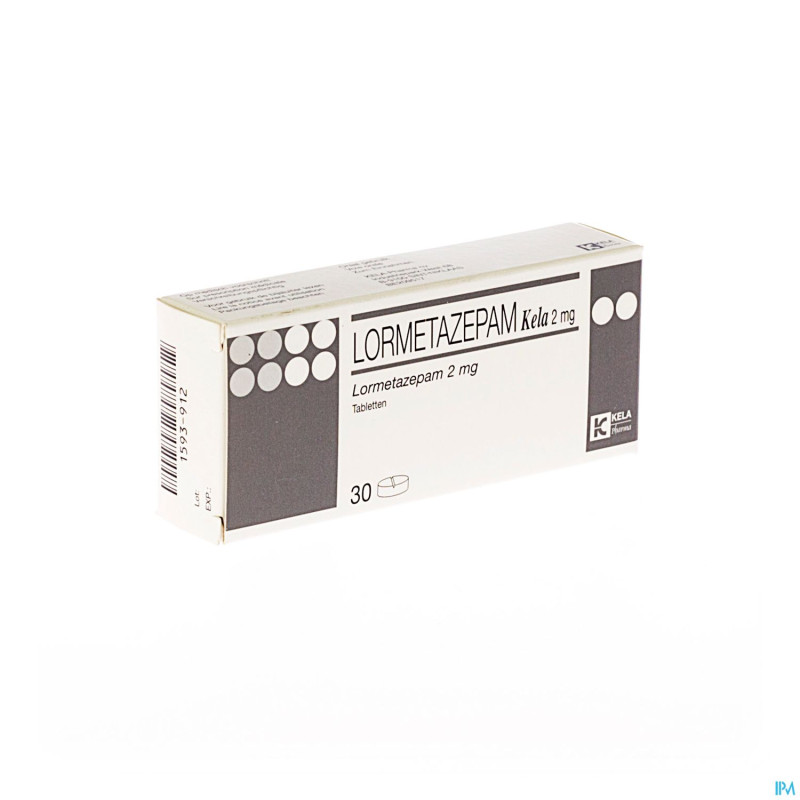 Lormetazepam kela 2 mg tabl 30 x 2 mg