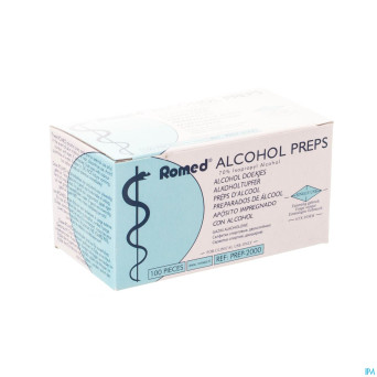 Sterets tampons alcoolisee 100