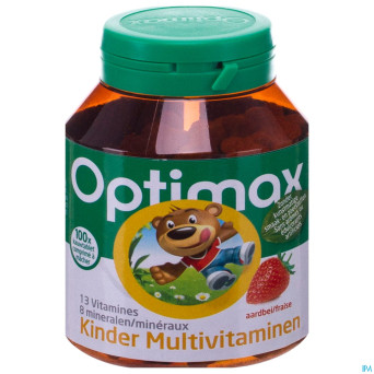 Multivitamines enfants fraise    tabl 100 optimax