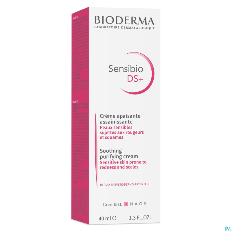 Bioderma sensibio ds+ creme peau fragile    40ml