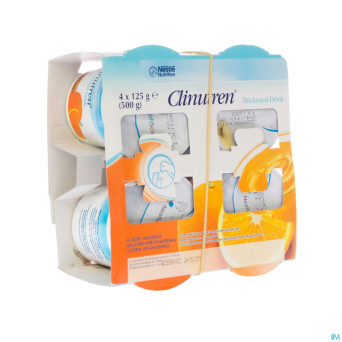 Clinutren eau gelif. orange    4x125g