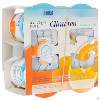 Clinutren eau gelif. orange    4x125g