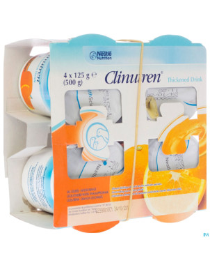 Clinutren eau gelif. orange    4x125g