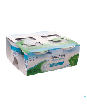 Clinutren eau gelif. menthe    4x125g