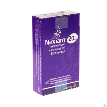 Nexiam 20 mg comp 28 x 20 mg