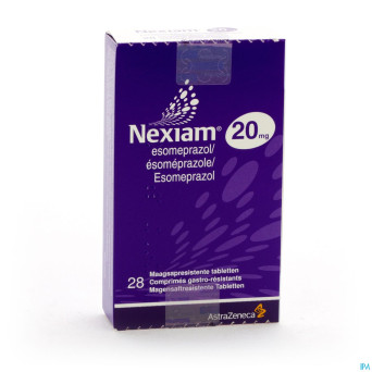 Nexiam 20 mg comp 28 x 20 mg