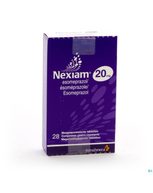 Nexiam 20 mg comp 28 x 20 mg