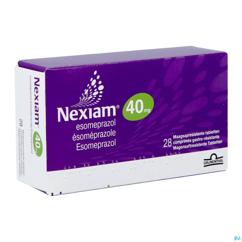Nexiam 40 mg comp 28 x 40 mg
