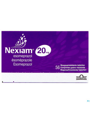 Nexiam 20 mg comp 56 x 20 mg