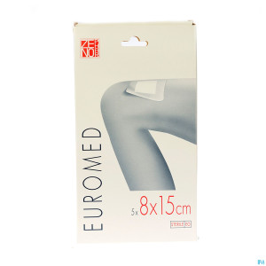 Euromed  8x15cm 5 pansement d'ile steril