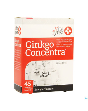 Vitafytea ginkgo concentra    tabl  45