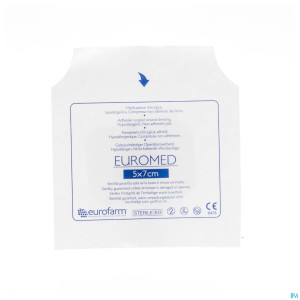 Euromed  5x 7cm 1 pansement d'ile steril