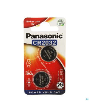 Panasonic batterie cr2032 3v 2