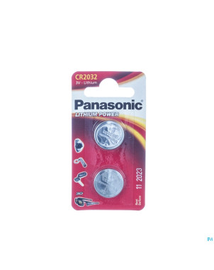 Panasonic batterie cr2032 3v 2