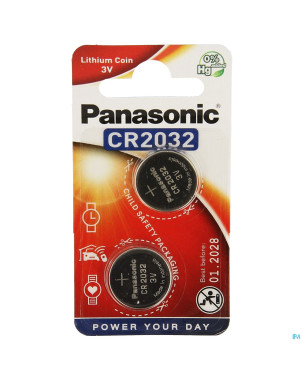 Panasonic batterie cr2032 3v 2