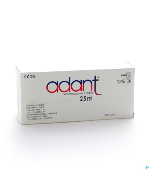 Adant sol 1% inj intra articul. 3 x 2,5ml