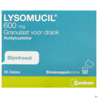 Lysomucil 600 gran sach 60 x 600 mg