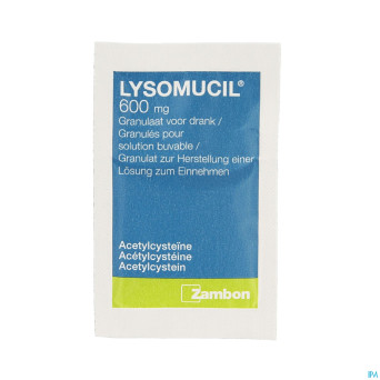 Lysomucil 600 gran sach 60 x 600 mg