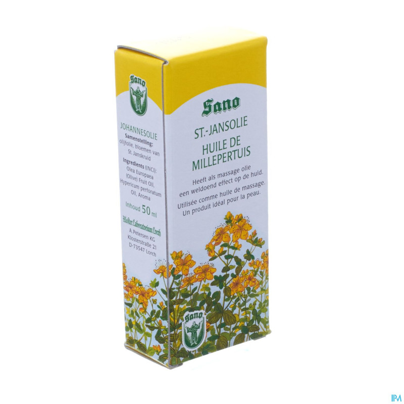 Sano huile millepertuis    50ml
