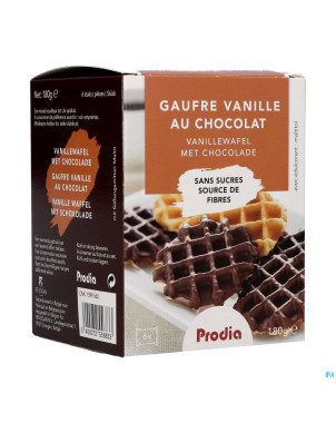 Prodia gaufre vanille-chocolat   185g 5683 revogan