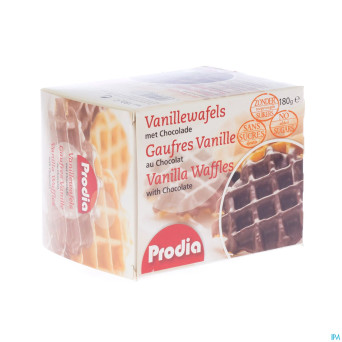 Prodia gaufre vanille-chocolat   185g 5683 revogan