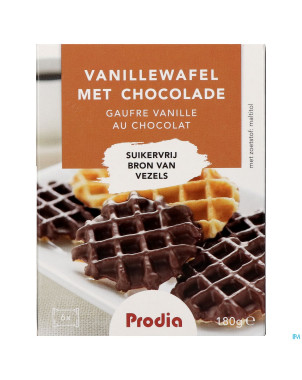Prodia gaufre vanille-chocolat   185g 5683 revogan