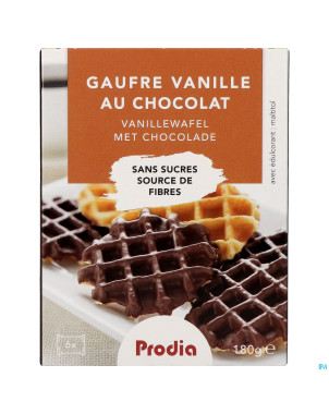 Prodia gaufre vanille-chocolat   185g 5683 revogan
