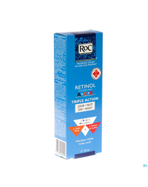 Roc retinol vit a+c+e cr jr/nt triple action 30ml