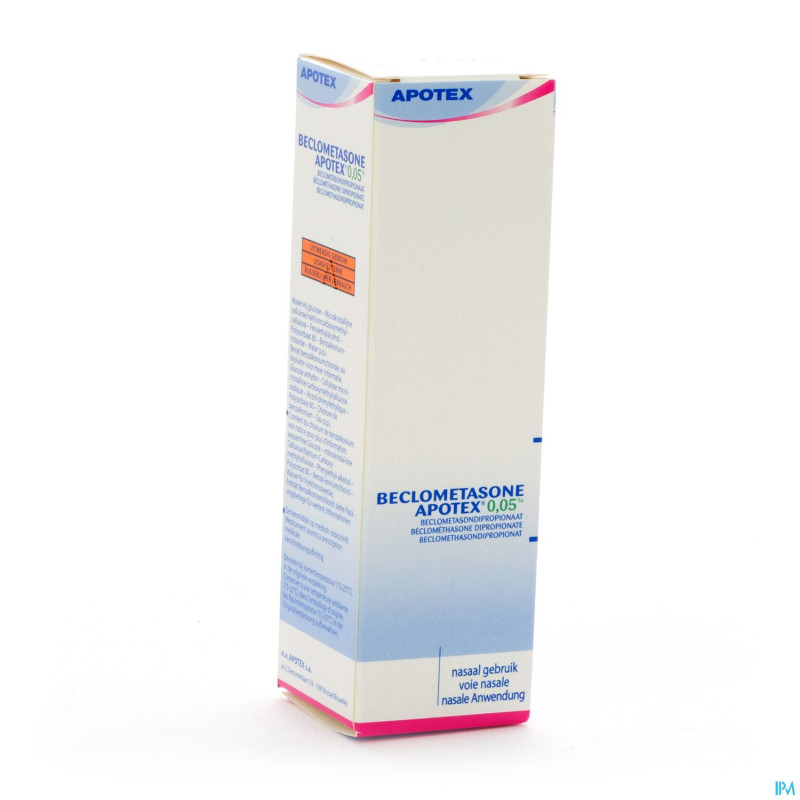 Beclometasone apotex susp nas 200 dos/50ug