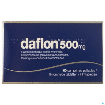 Daflon 500 comp  60 x 500mg