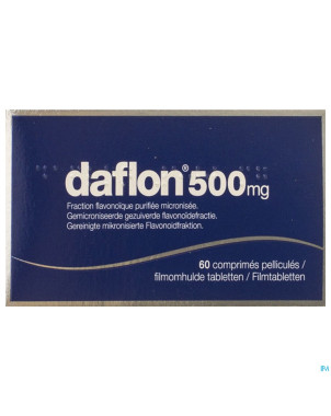 Daflon 500 comp  60 x 500mg