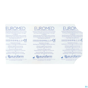 Euromed  7x12cm 1 pansement d'ile steril