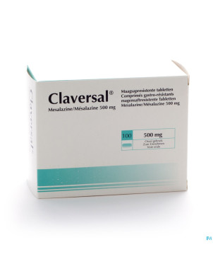 Claversal comp  100 x 500 mg