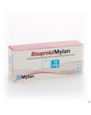 Bisoprolanmyl mylan 10mg comp pell  56x10mg