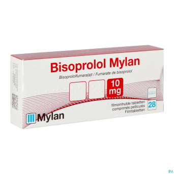 Bisoprolol viatris 10mg drag 28