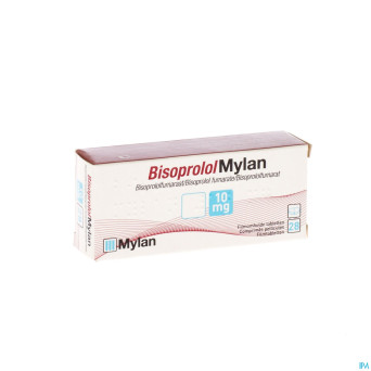 Bisoprolol viatris 10mg drag 28