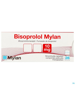 Bisoprolol viatris 10mg drag 28