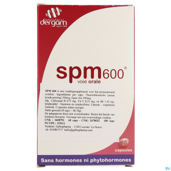 Spm 600 dergam    caps  60